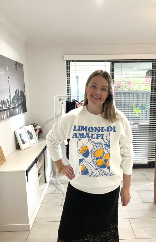 Amalfi Lemon Sweatshirt