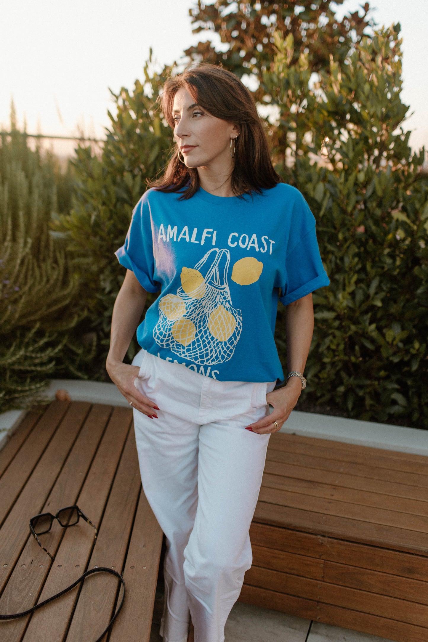 Amalfi Coast Lemons Oversized T-Shirt (Pre Order)