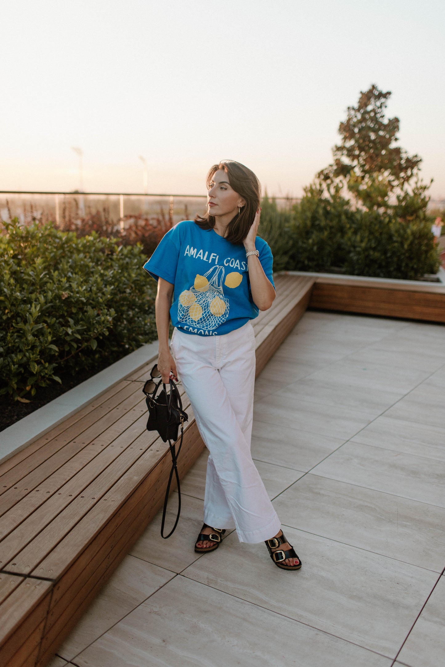 Amalfi Coast Lemons Oversized T-Shirt (Pre Order)