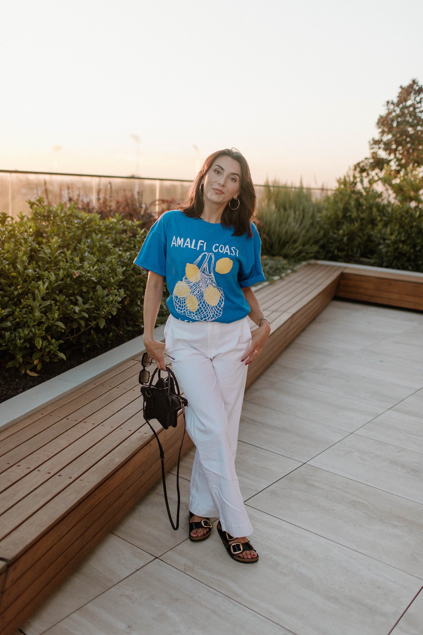 Amalfi Coast Lemons Oversized T-Shirt (Pre Order)
