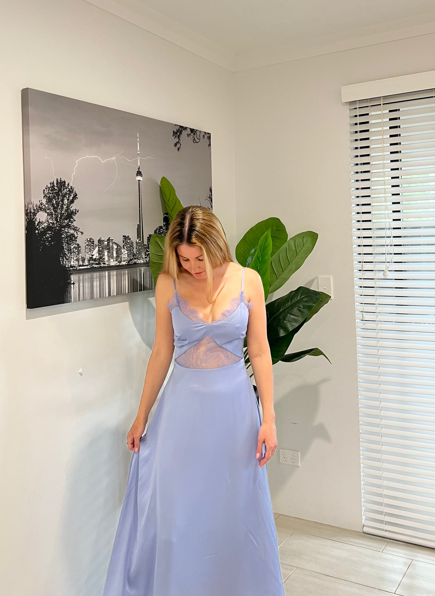 Camille Lace Midi Dress